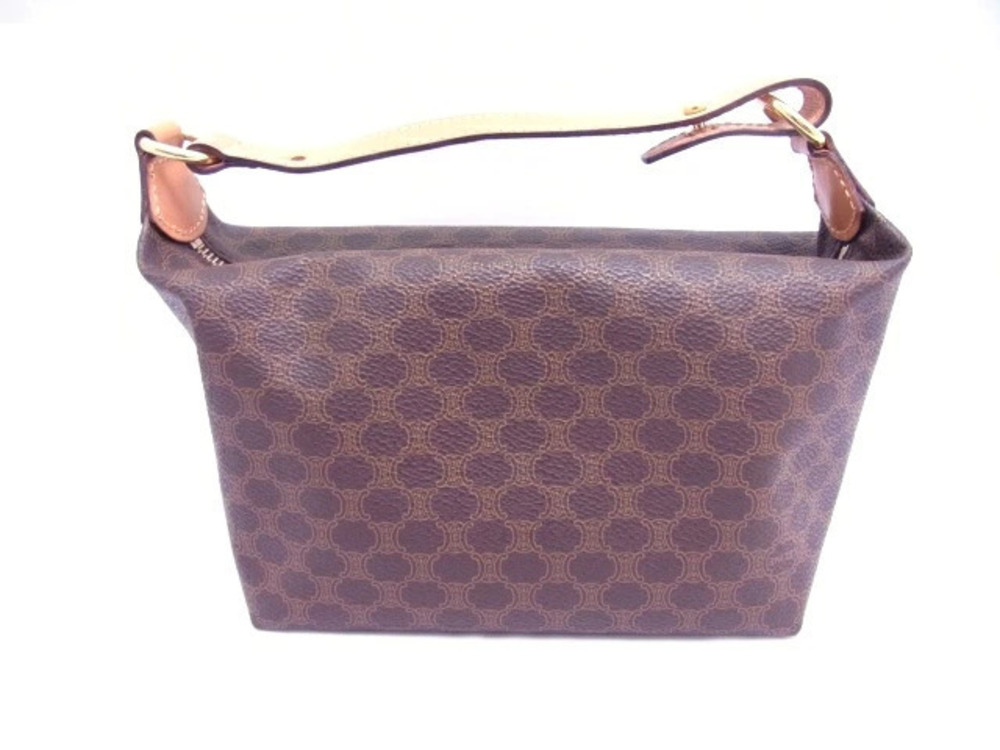 Celine bag handbag canvas calfskin